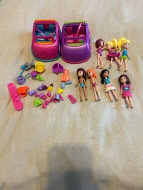 Lot of Polly Pocket toys